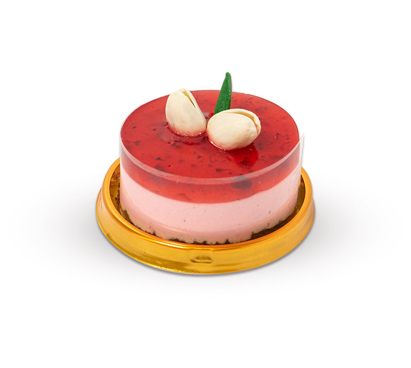 Gelatin-Free Strawberry Mousse Cake | RICARDO